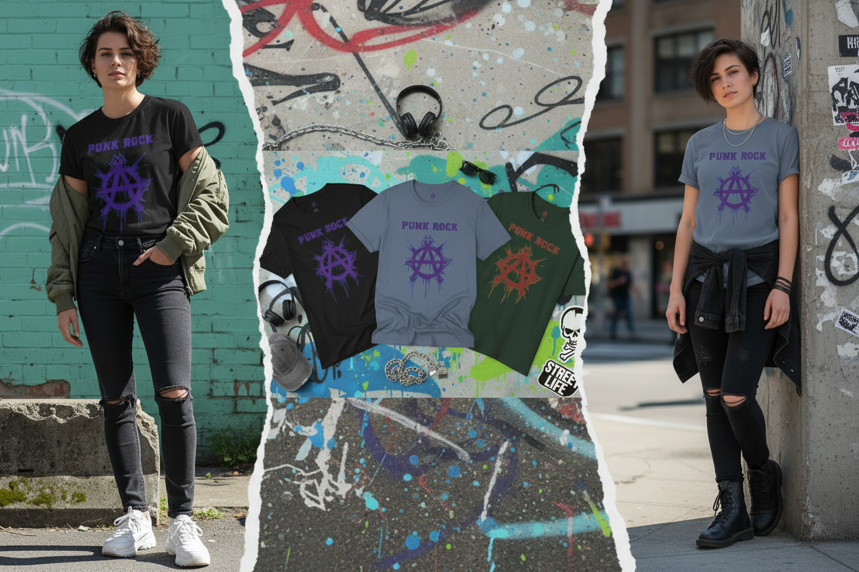 Punk Rock Anarchy Shirts