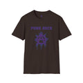 Purple And Blue Punk Rock Small-Anarchy | Paint-Splat-Drip | Graphic T-Shirt