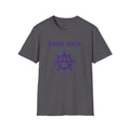 Purple And Blue Punk Rock Small-Anarchy | Paint-Splat-Drip | Graphic T-Shirt