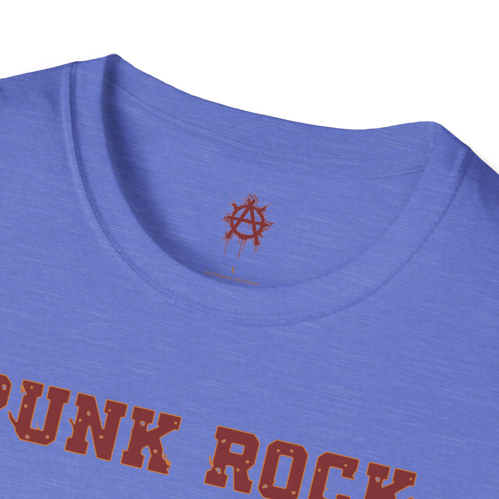 Red And Orange Punk Rock Small-Anarchy | Paint-Splat-Drip | Graphic T-Shirt