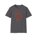 Red And Orange Punk Rock Small-Anarchy | Paint-Splat-Drip | Graphic T-Shirt